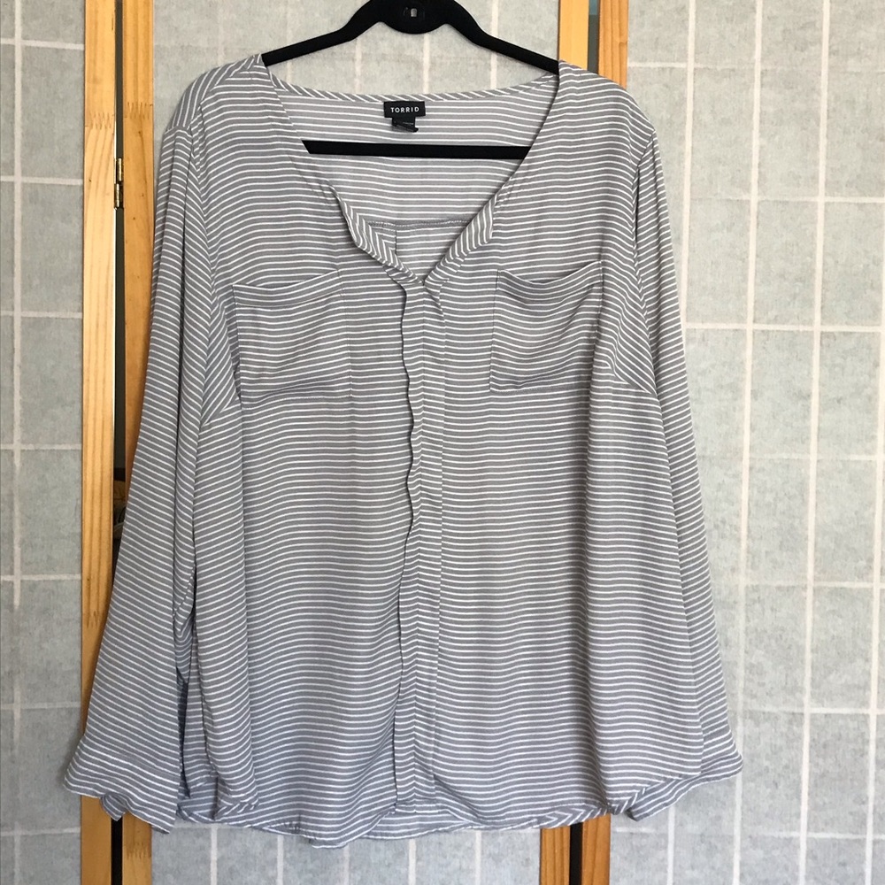 Torrid striped tunic / firm price